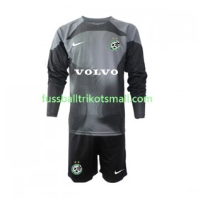 Fußballtrikots Maccabi Haifa Torwart Kinder 2022-2023 Langarm Heimtrikotsatz kaufen